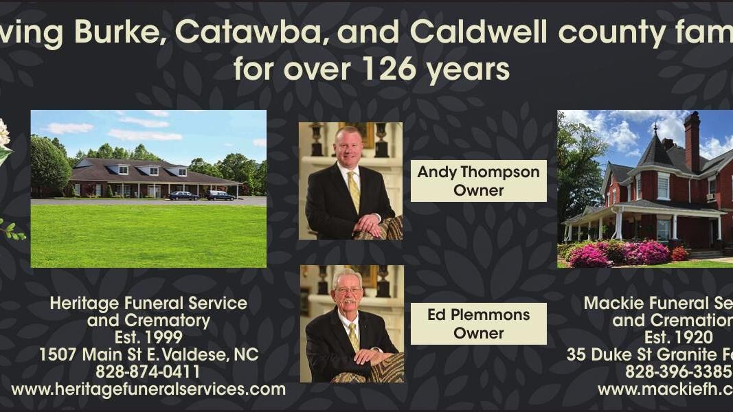 HERITAGE FUNERAL HOME, VALDESE